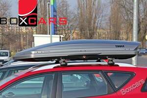 Бокс Thule Dynamic L (900), 235х94х35 см, титановый глянцевый, 430 л
