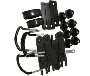 Бокс на крышу SOTRA BLIZZARD 207х80х34 440 л черный глянцевый с двухсторонним открытием