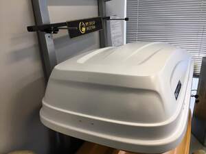 Автобокс Active S (320 л.) двустороннее открывания белый от ПТ Групп Автобокс Active S (320 л.) двустороннее открывания белый от ПТ Групп