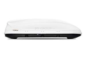 Автобокс Turino 1 (410 л.) 172 х75 х 43 см одностороннее открывание белый матовый от ПТ Групп Автобокс Turino 1 (410 л.) 172 х75 х 43 см одностороннее открывание белый матовый от ПТ Групп