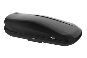 Бокс для перевозки груза на крыше а/м LUX Irbis 150 (310л) 150х76х35.5 см черный матовый