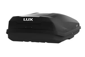 Бокс для перевозки груза на крыше а/м LUX Irbis 150 (310л) 150х76х35.5 см черный матовый