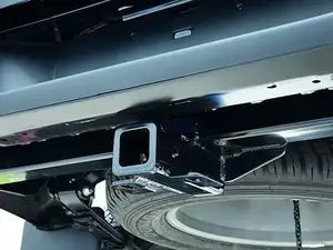 Быстросъемный фаркоп «Бизон» Isuzu D-Max III (2020-н.в.)профиль 50х50 съемное крепление шара под американский квадрат