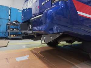 Быстросъемный фаркоп «Бизон» Isuzu D-Max III (2020-н.в.)профиль 50х50 съемное крепление шара под американский квадрат Быстросъемный фаркоп «Бизон» Isuzu D-Max III (2020-н.в.)профиль 50х50 съемное крепление шара под американский квадрат