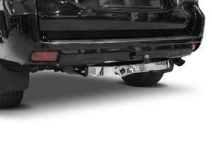 Фаркоп «Berg» для Toyota Land Cruiser Prado 150 (кроме Black Onyx) 2009-2020 2020-н.в., с нерж. накладкой, шар F, 1500/75 кг Фаркоп «Berg» для Toyota Land Cruiser Prado 150 (кроме Black Onyx) 2009-2020 2020-н.в., с нерж. накладкой, шар F, 1500/75 кг