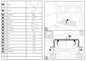 Фаркоп «Berg» для Lada Niva 2123 2020-2021, шар A, 1200/75 кг