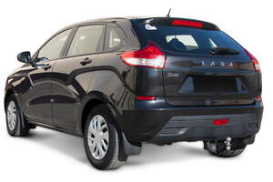 Фаркоп «Berg» под квадрат для Lada Xray Cross (Лада Х-рей Кросс) 2018-н.в., шар E, 800/75 кг