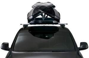 Бокс Thule Excellence XT, 218х94х40 см, черный глянцевый - титан металлик (2-х цветный), 470 л