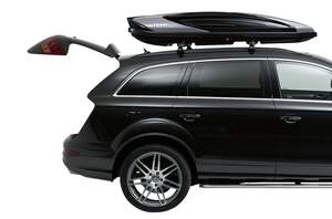Бокс Thule Excellence XT, 218х94х40 см, черный глянцевый - титан металлик (2-х цветный), 470 л