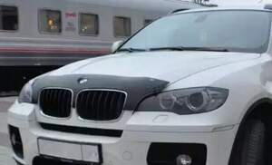 Дефлектор для капота (отбойник) BMW X3 (2010-; кузов F25) «VIP-TUNING»