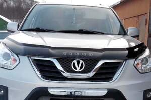 Дефлектор для капота (отбойник) CHERY TIGGO 2 (2017-) «VIP-TUNING» Дефлектор для капота (отбойник) CHERY TIGGO 2 (2017-) «VIP-TUNING»