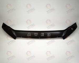 Дефлектор для капота (отбойник) CHEVROLET AVEO II (2011-) «VIP-TUNING»