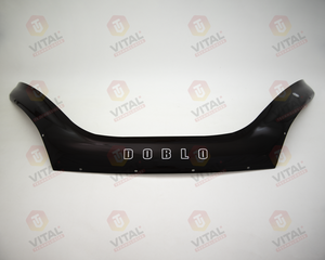 Дефлектор для капота (отбойник) FIAT DOBLO (2015-) «VIP-TUNING»