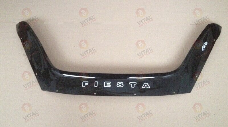 Дефлектор для капота (отбойник) FORD FIESTA (2012-2015) «VIP-TUNING» Дефлектор для капота (отбойник) FORD FIESTA (2012-2015) «VIP-TUNING»