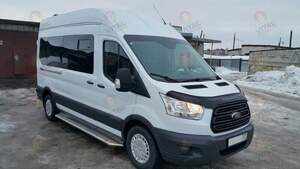 Дефлектор для капота (отбойник) FORD TRANSIT (2014-) «VIP-TUNING»