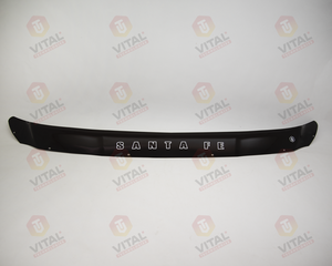 Дефлектор для капота (отбойник) HYUNDAI SANTA FE IV (2018-) «VIP-TUNING»