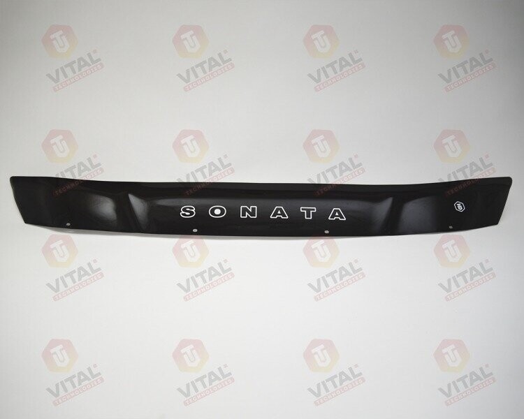 Дефлектор для капота (отбойник) HYUNDAI SONATA VIII LF (2017-) седан «VIP-TUNING» Дефлектор для капота (отбойник) HYUNDAI SONATA VIII LF (2017-) седан «VIP-TUNING»