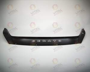 Дефлектор для капота (отбойник) KIA CERATO IV (2018-) «VIP-TUNING»