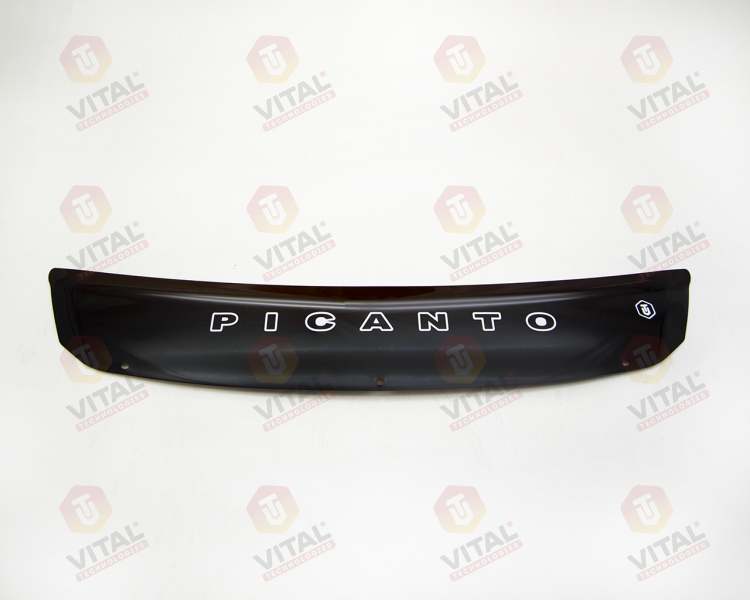 Дефлектор для капота (отбойник) KIA PICANTO III (2011-) «VIP-TUNING» Дефлектор для капота (отбойник) KIA PICANTO III (2011-) «VIP-TUNING»