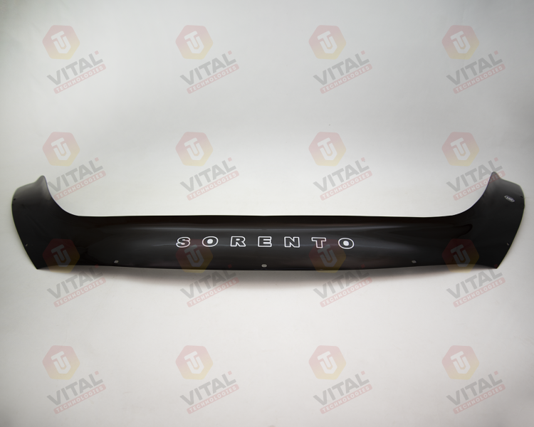 Дефлектор для капота (отбойник) KIA SORENTO PRIME III (2015-) «VIP-TUNING» Дефлектор для капота (отбойник) KIA SORENTO PRIME III (2015-) «VIP-TUNING»