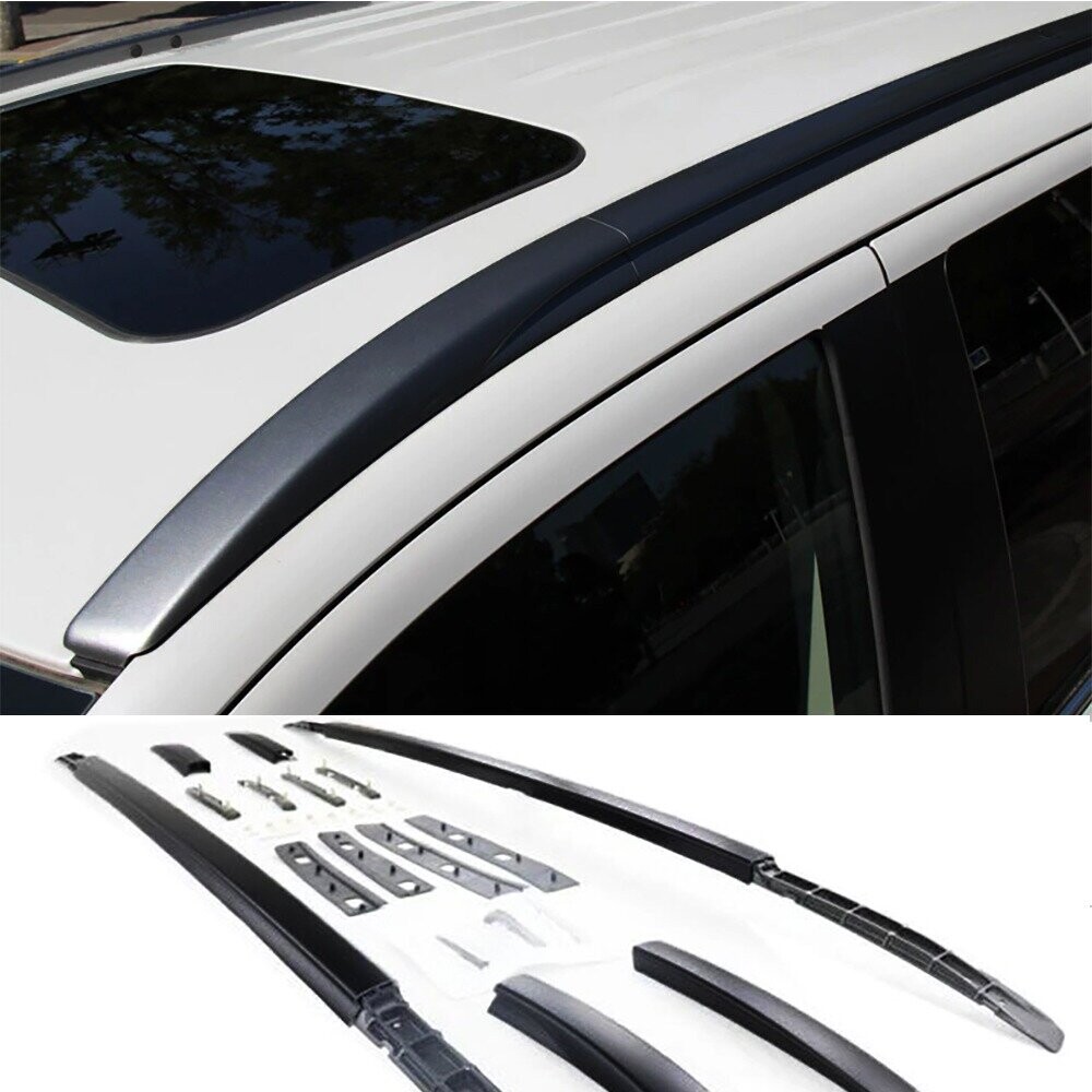 Рейлинги продольные интегрированные MAZDA CX-5 II (2017-н.в.) черные Рейлинги продольные интегрированные MAZDA CX-5 II (2017-н.в.) черные