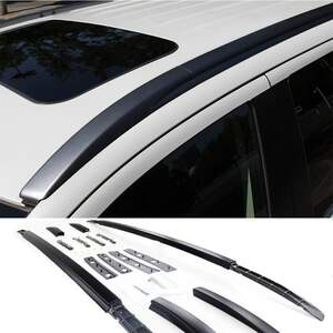 Рейлинги продольные интегрированные MITSUBISHI Outlander III (2012-н.в.) черные