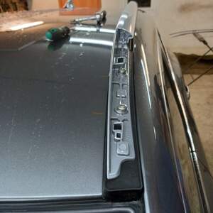 Рейлинги продольные NISSAN X-TRAIL T32 (2015-н.в.) серебристые