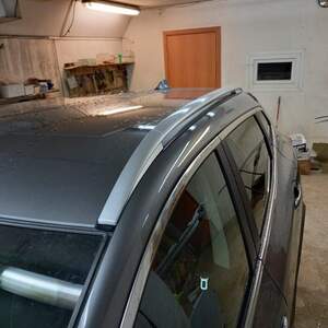 Рейлинги продольные NISSAN X-TRAIL T32 (2015-н.в.) серебристые