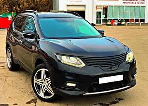 Рейлинги продольные NISSAN X-TRAIL T32 (2015-н.в.) черные