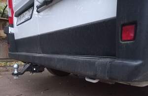 Быстросъемный фаркоп «Бизон» Fiat Ducato / Citroen Jumper / Peugeot Boxer профиль 50х50 съемное крепление шара под американский квадрат