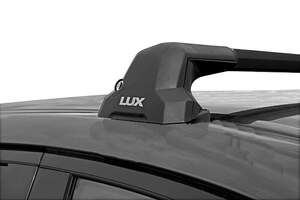Багажник «LUX CITY» с поперечинами 105х8см черными KIA CEE`D (PRO CEE`D) I/II/III(2007-н.в.) крепление в штатные места на крыше