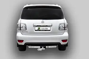 Фаркоп «Лидер-плюс» для NISSAN PATROL (Y62) (2010 -н.в.) шар F (С НЕРЖАВЕЮЩЕЙ ПЛАСТИНОЙ)
