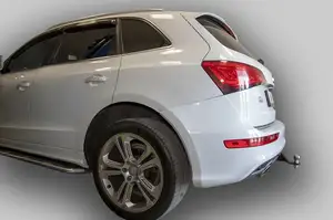 Фаркоп «Лидер-плюс» для AUDI Q5 (8RB) 2008 -2017 ( ШАР ВСТАВКА 50*50 )
