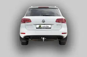 Фаркоп «Лидер-плюс» для VOLKSWAGEN TOUAREG II (7P5, 7P6) 2010 - 2018 / AUDI Q7 (4LB) 2005 - 2015 г.в.