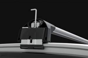 Багажные поперечины СКАУТ (Scout) для BMW X3 (F25) SUV 5дв 2010-2017 на интегрированные рейлинги 85кг нагрузка