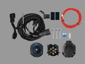 Комплект штатной электрики для фаркопа Toyota Corolla SD 2006-2013 /E140, E150