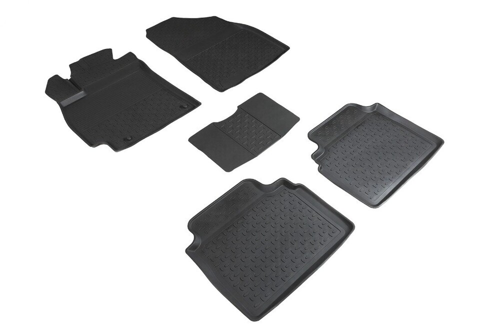 Коврики резиновые Hyundai Elantra VII (CN7) 2020-н.в. с высоким бортом «Seintex» Коврики резиновые Hyundai Elantra VII (CN7) 2020-н.в. с высоким бортом «Seintex»