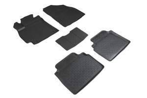 Коврики резиновые Hyundai Elantra VII (CN7) 2020-н.в. с высоким бортом «Seintex»