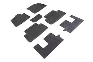 Коврики резиновые KIA Sorento IV 2020-н.в. с высоким бортом «Seintex»