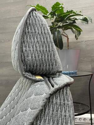 Комплект Накидок «LINEN CUBE PLUS» св.серый/св.серый/св.серый 22691