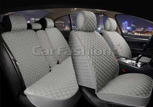 Комплект Накидок «LINEN CUBE PLUS» св.серый/св.серый/св.серый 22691