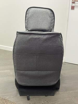 Комплект Накидок «LINEN CUBE PLUS» св.серый/св.серый/св.серый 22691