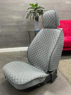 Комплект Накидок «LINEN CUBE PLUS» черный/черный/серый 22688