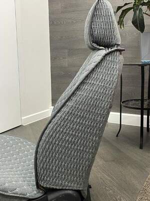 Комплект Накидок «LINEN CUBE PLUS» черный/черный/серый 22688 Комплект Накидок «LINEN CUBE PLUS» черный/черный/серый 22688