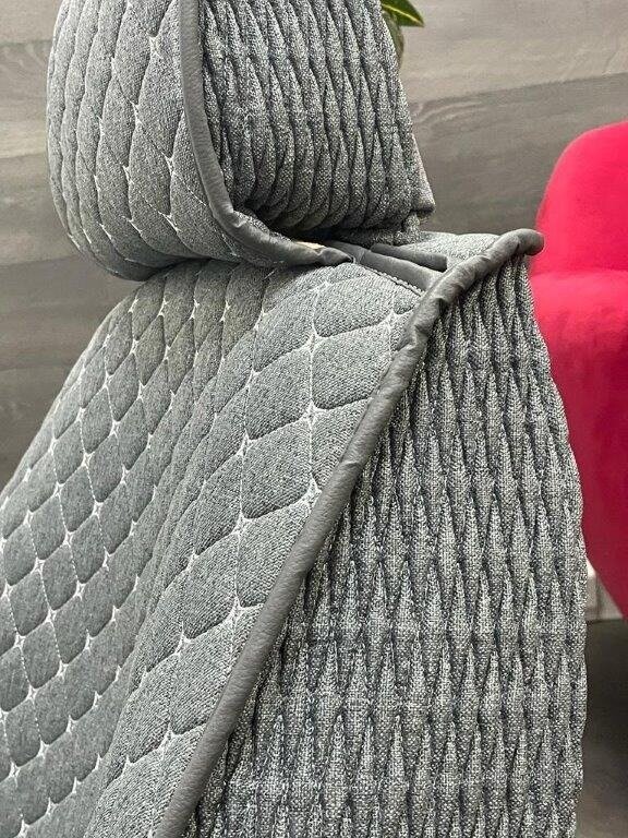 Комплект Накидок «LINEN CUBE PLUS» черный/черный/серый 22688 Комплект Накидок «LINEN CUBE PLUS» черный/черный/серый 22688