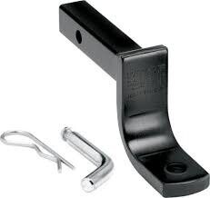 Адаптер черный ПНЖ 3,25"/ПДМ 2,625", 1587/136кг, под ресивер 1-1/4 32х32 см