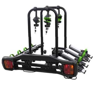 Велобагажник WELL TOUR 4 для перевозки 4-х велосипедов на фаркопе