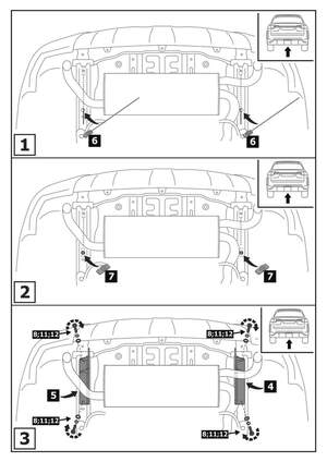 Фаркоп «Berg» для Haval F7x 2019-2022 2022-н.в., шар Е, 1500/75 кг Фаркоп «Berg» для Haval F7x 2019-2022 2022-н.в., шар Е, 1500/75 кг