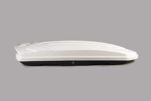 Бокс на крышу SOTRA BLIZZARD 207х80х34 440 л белый глянцевый с двухсторонним открытием