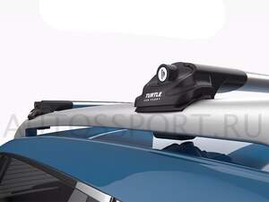 (a) Поперечины TURTLE AIR 1 122см для классических рейлингов (с просветом ) серебристые (a) Поперечины TURTLE AIR 1 122см для классических рейлингов (с просветом ) серебристые